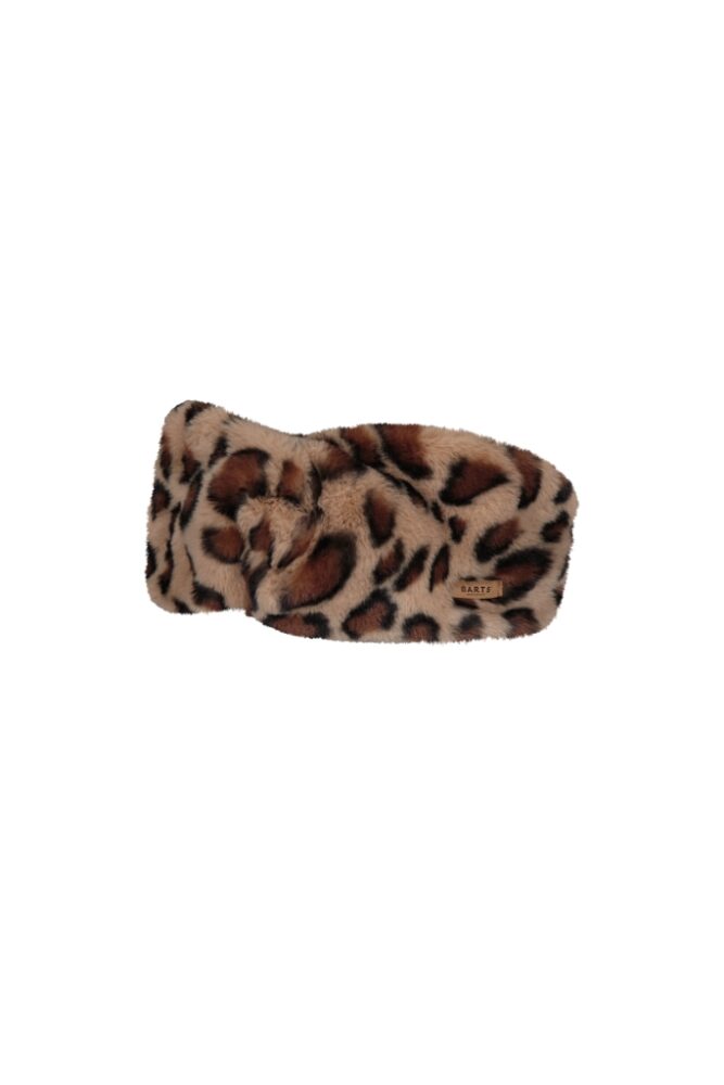 Barts - Čelenka Breanne z umelej kožušinky print Brown - print brown