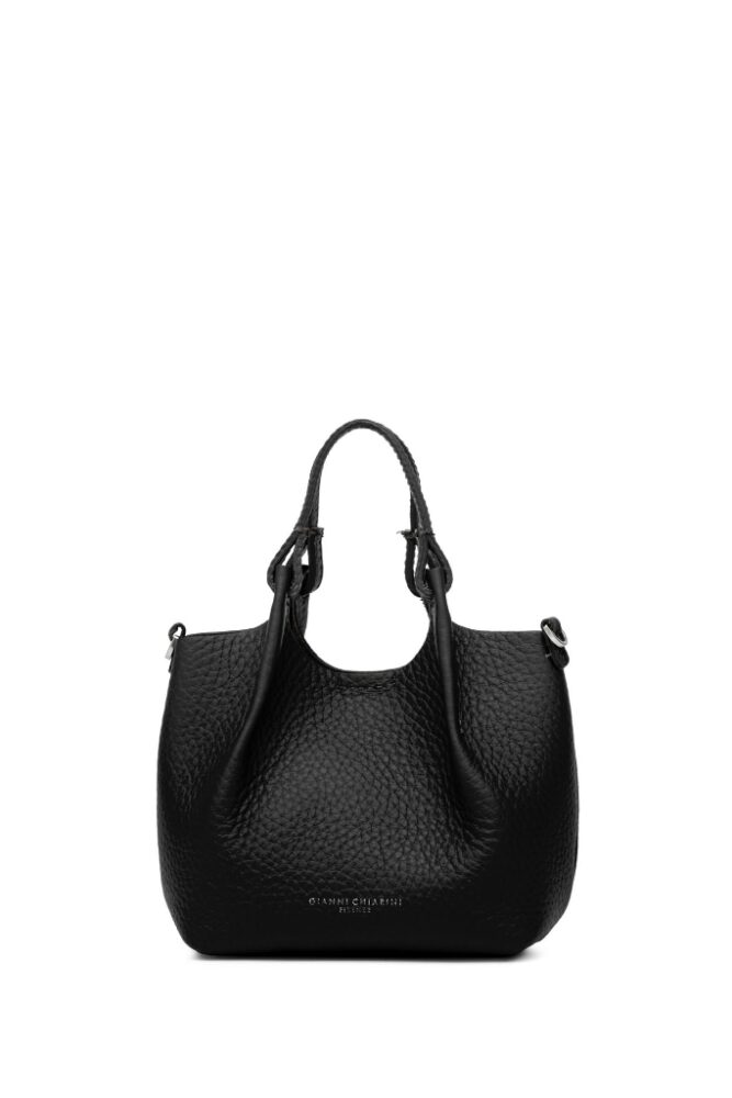 Gianni Chiarini - Kabelka Dua mini 19x20x8 cm Nero Castoro - nero castoro