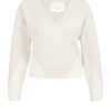 YAYA - Pulóver s V-výstrihom Heather grey dessin - heather grey dessin