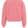 YAYA - Mikina Teddy Rose red melange - rose red melange