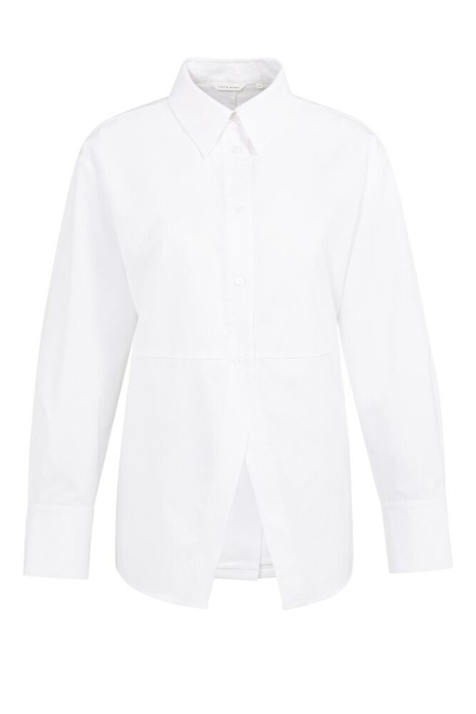 YAYA - Košeľa poplínová Pure white - pure white