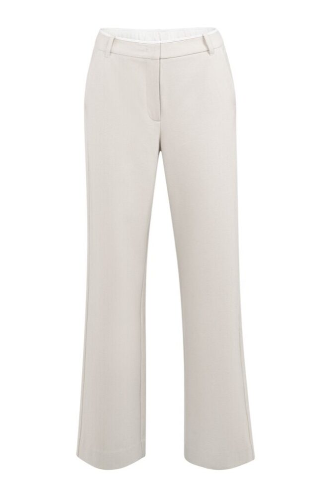 YAYA - Nohavice rovné Heather grey melange - heather grey melange
