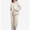 YAYA - Nohavice rovné Heather grey melange - heather grey melange
