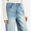 YAYA - Nohavice denim Blue denim - blue denim