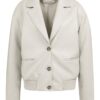 YAYA - Bunda z vegánskej kože oversized Oxford tan brown - oxford tan brown