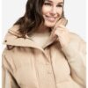 YAYA - Vesta prešívaná oversized Gold - gold