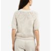 YAYA - Pulóvrik s krátkym rukávom Kit beige - kit beige