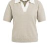 YAYA - Pulóvrik Polo Mist green - mist green