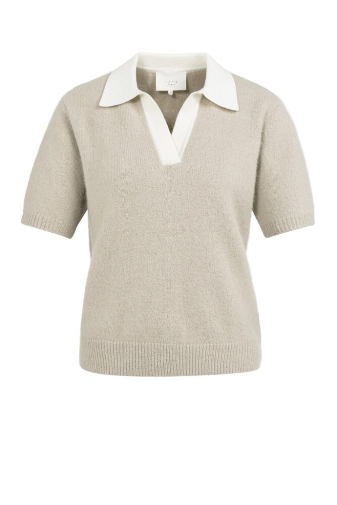 YAYA - Pulóvrik Polo Mist green - mist green