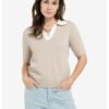 YAYA - Pulóvrik Polo Mist green - mist green