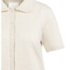 YAYA - Svetrík s ozdobným lemovaním Kit beige melange - kit beige melange