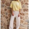 YAYA - Nohavice rovné Kit beige - kit beige