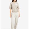 YAYA - Nohavice rovné Kit beige - kit beige