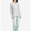 YAYA - Nohavice denim Barrel Light blue denim - light blue denim