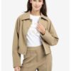 YAYA - Bunda prechodná Khaki green - khaki green