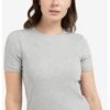 YAYA - Tričko Medium grey melange - medium grey melange