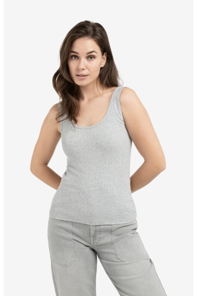 YAYA - Tielko Medium grey melange - medium grey melange