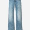 Herrlicher - Nohavice denim široké EDNA 32 Bluish - bluish 32