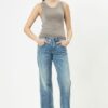 Herrlicher - Nohavice denim široké EDNA 32 Bluish - bluish 32