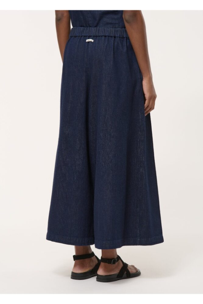 HUMILITY - Nohavice sukňové Denim - denimblue