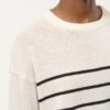 HUMILITY - Pulóver Off white noir - Off white noir