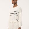 HUMILITY - Pulóver Off white noir - Off white noir