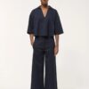 HUMILITY - Top Noir Milano Jersey - noir