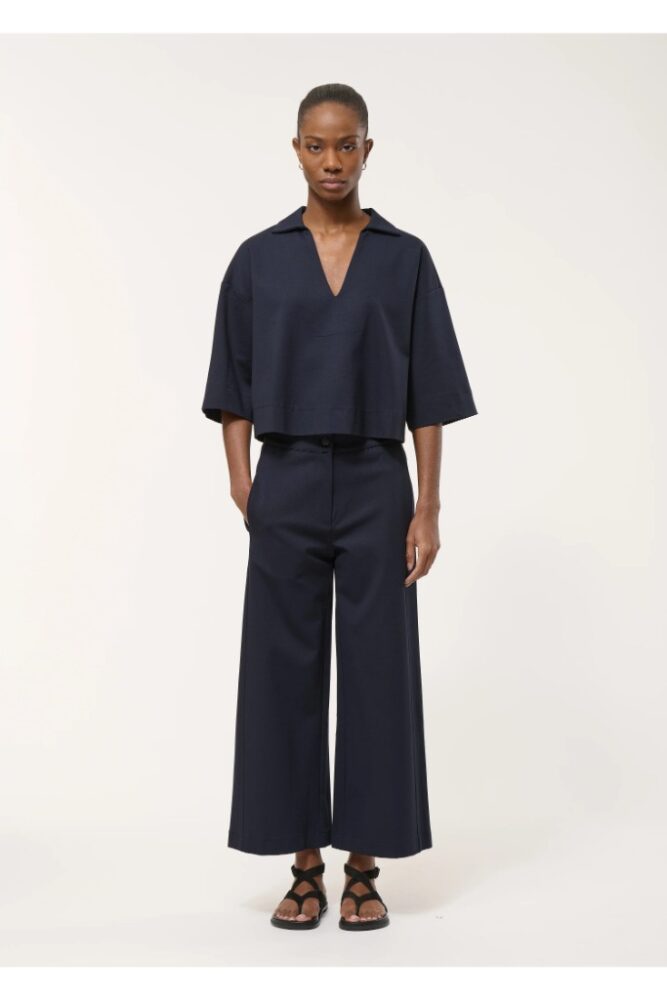 HUMILITY - Top Noir Milano Jersey - noir
