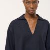 HUMILITY - Top Noir Milano Jersey - noir