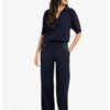 YAYA - Nohavice s gombíkmi - navy blazer blue