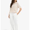 YAYA - Nohavice s gombíkmi - off white