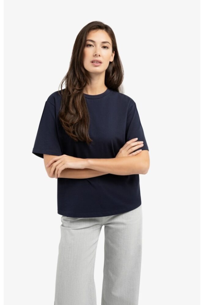 YAYA - Tričko oversized - navy blazer blue