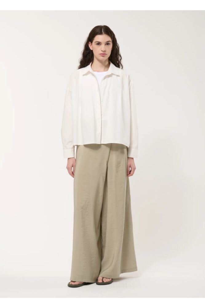 HUMILITY - Košeľa poplínová - off white