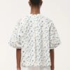 HUMILITY - Košeľa so vzorom - marine off white