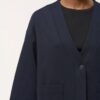 HUMILITY - Sako - kimono strih - navy