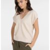 YAYA - Pulóver s V-výstrihom - creme beige