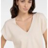 YAYA - Pulóver s V-výstrihom - creme beige