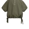 YAYA - Top poplínový - army green
