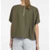 YAYA - Top poplínový - army green