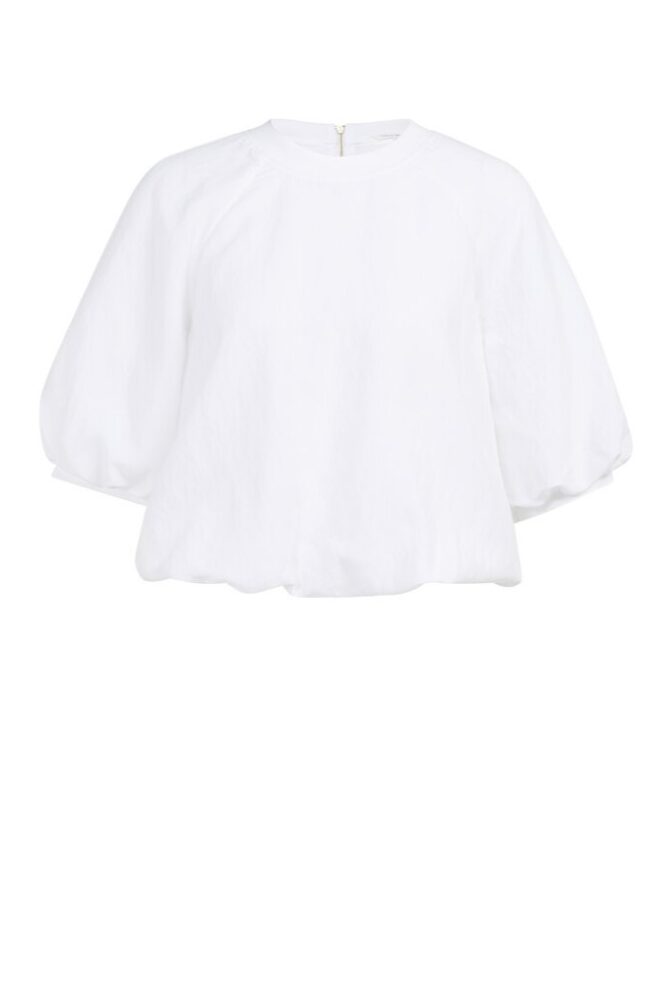 YAYA - Top balónový - pure white