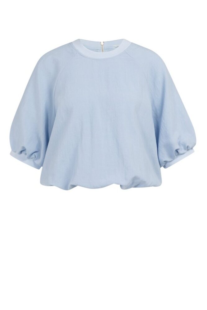 YAYA - Top balónový - light blue