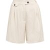 YAYA - Nohavice krátke - bermudy s elastickým pásom - cloud creme white
