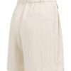 YAYA - Nohavice krátke - bermudy s elastickým pásom - cloud creme white