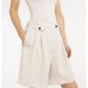 YAYA - Nohavice krátke - bermudy s elastickým pásom - cloud creme white