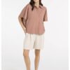YAYA - Nohavice krátke - bermudy s elastickým pásom - cloud creme white