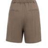 YAYA - Nohavice krátke - bermudy s elastickým pásom - washed brown