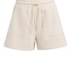 YAYA - Jerseyové šortky s cargo vreckami a elastickým pásom - cloud creme white