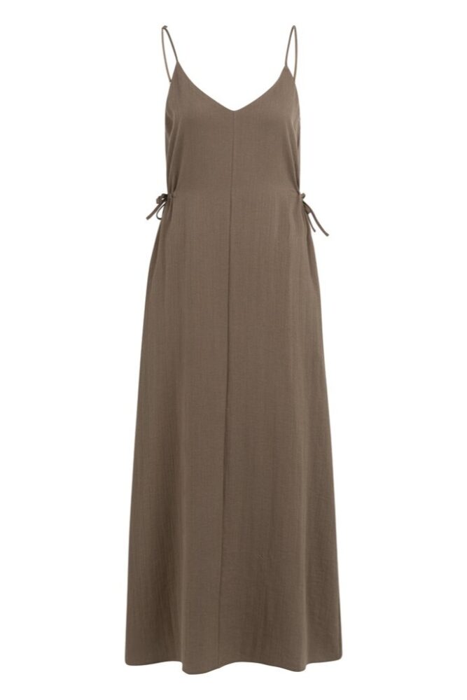 YAYA - Šaty na ramienka - washed brown