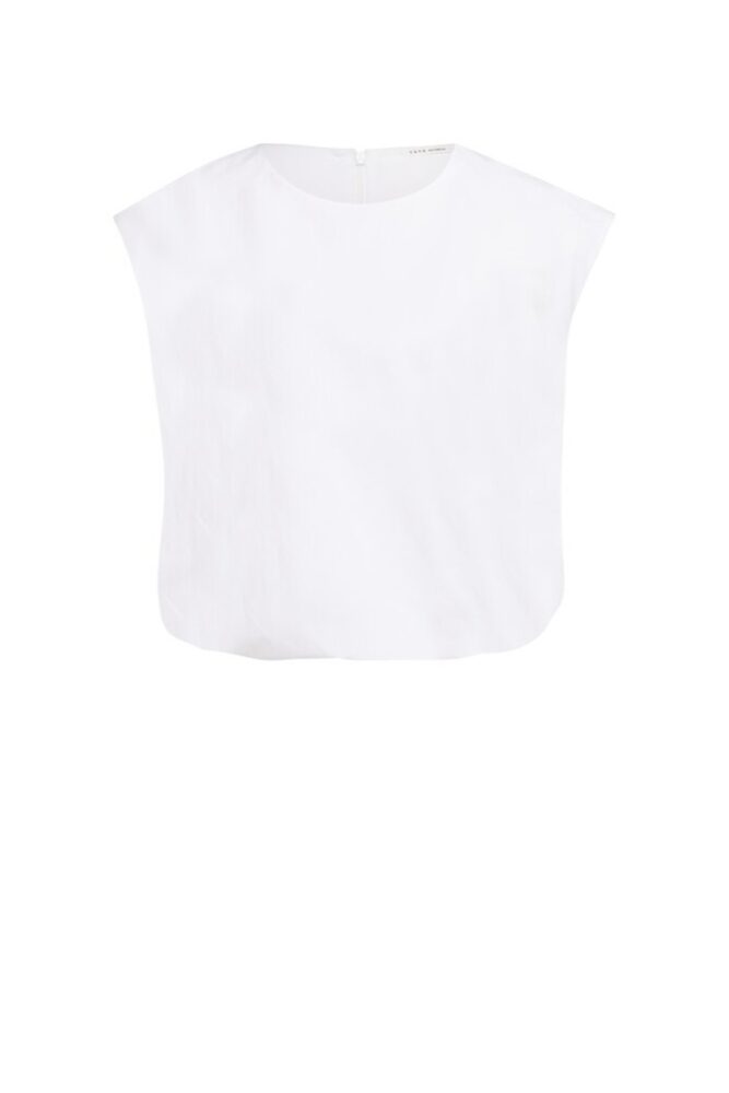 YAYA - Top balónový bez rukávov - pure white