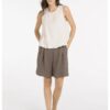 YAYA - Top balónový bez rukávov - cloud creme white